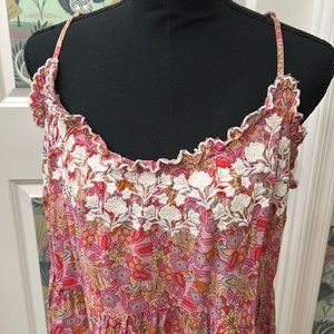 NWOT Natural Life Summer Dress. 100% rayon.
1X